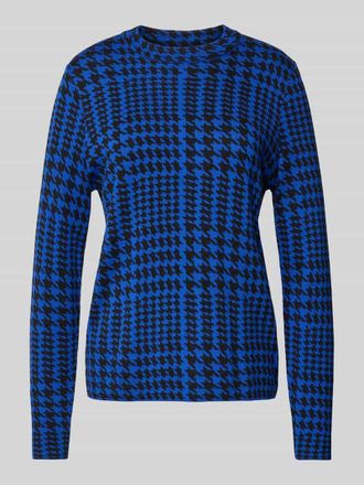 Christian Berg Longsleeve mit Rundhalsausschnitt in Blau, Gr&ouml;&szlig;e 36