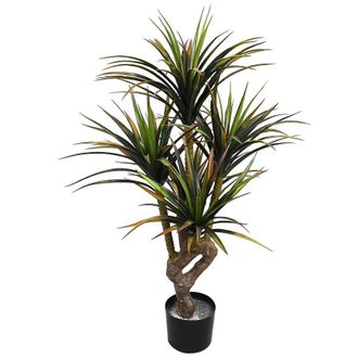 Leaf 105cm UV Resistant Yucca Tree with 179 Leaves in Green