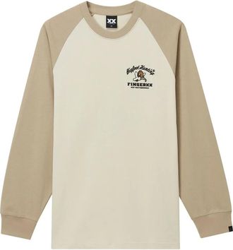 Fingercroxx two-tone embroidered T-shirt - men - Cotton - S - Neutrals