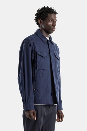 Moncler Mens 3-In-1 Reversible Navy Overshirt Jacket Removable Down Vest Roquille Blue