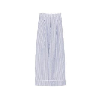 Riviera & Bar Striped-pattern Pants