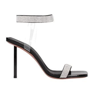 Amina Muaddi Donna, Scarpe, Nero, 37 1/2 EU, new