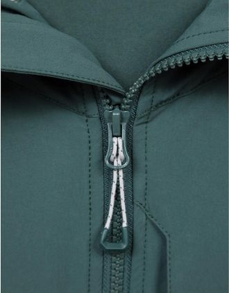 Mountain Warehouse Mens Mountain Warehouse Mens Retreat Packable Soft Shell Jacket - Green - Size: 38/Regular