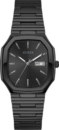 Guess Coffee Date Bracelet Watch, 35mm in Black at Nordstrom