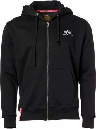 Alpha Industries Heren, Sweatshirts & Hoodies, Zwart, Maat: XL