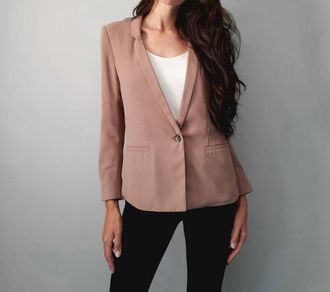 LBLC The Label Genie Blazer In Camel