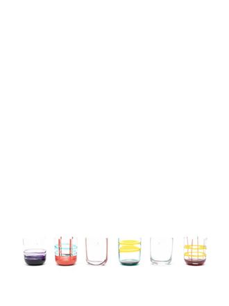 Ichendorf Set di 6 bicchieri Gesti - Bianco