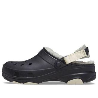 Crocs All Terrain Lined Clog Black White 207936-001