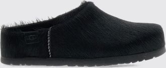 UGG Otzo Pony-Hair Mules with Round Toe and Low Heel
