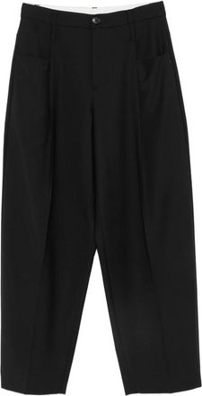 Tela Pleated-detail Cropped Trousers