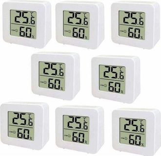 OEM Mini Term&oacute;metro Lcd, Term&oacute;metro Higr&oacute;metro Digital Para Interiores, Medidor De Temperatura Y Humedad, Higr&oacute;metro Digital Para Guarder&iacute;a, Sala De Estar