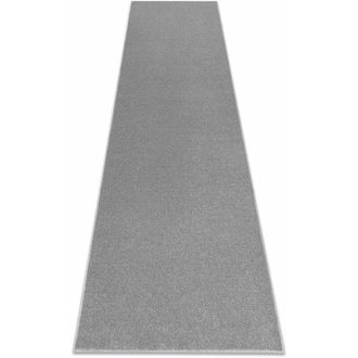 RugsX Alfombra De Pasillo Eton 152 Plateado Grey 60x500 Cm