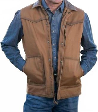 StS Ranchwear Owen Vest In Brown