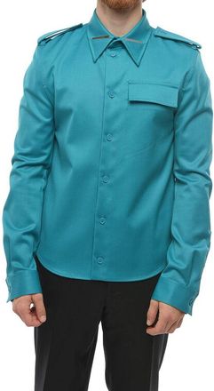 Bottega Veneta Mens Bicolor Elastane Dress Shirt