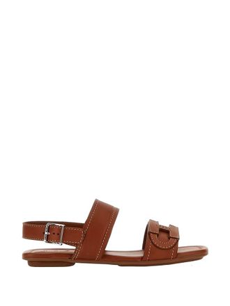 Hogan Brown H685 Sandals