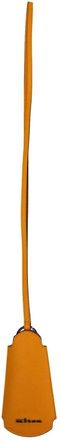 Kiton Leren Sleutelhanger met Knopen - Heren - Sleutelhangers & Tashangers - Oranje - ONE Size - Leer - Accessoires