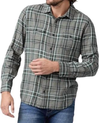 Paige Everett Long Sleeve Shirt In Hillside Fields