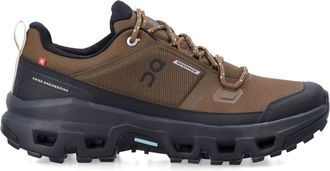 On Running Fitness, Heren, Bruin, 44 1/2 EU, Polyester, Cloudrock Low Waterproof