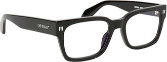 Off-white Demo Square Unisex Eyeglasses OERJ053 1000 55
