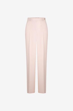 Kiton Cr&ecirc;pe-Hose mit hoher Taille und weitem Bein