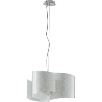 Netlighting JOYCE 3 Light Pendant Ceiling Light White 45x25cm | Size: 45x25 cm