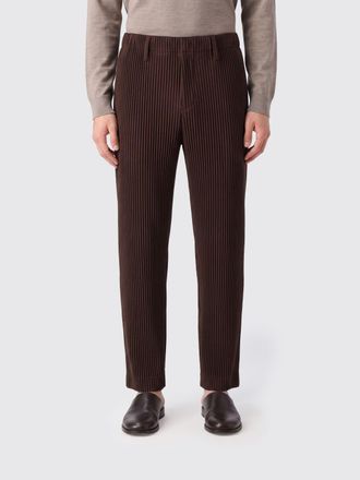 Homme Pliss&eacute; Issey Miyake Pantaloni slim fit plissettati Homme Pliss&eacute; Issey Miyake in viscosa