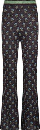 Etro Wide Broeken - Dames - Wijde Broeken - Veelkleurig - XS - Broeken