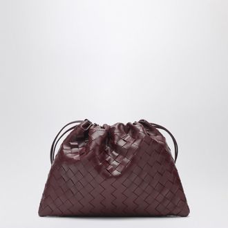 Bottega Veneta Medium Intrecciato dustbag in Barolo