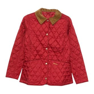 Barbour Annandale Quilt - Dames - Jassen - Rood - Maat: XS Nylon