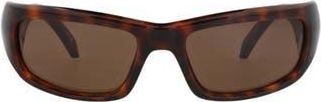 Balenciaga 58mm Novelty Sunglasses in Havana Havana Brown at Nordstrom Rack