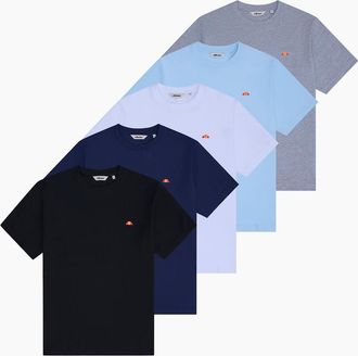 Ellesse Mens Telia Tee (5 pack) - Multi - Size: 42