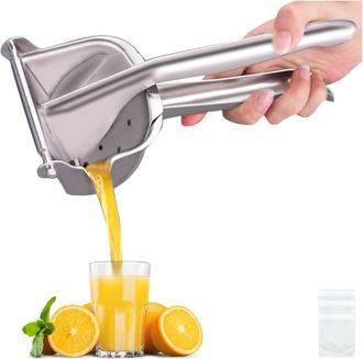 OEM Exprimidor De Limones De Acero Inoxidable Aut&eacute;ntico, Exprimidor Manual Robusto De C&iacute;tricos, Exprimidor De Naranjas, Exprimidor De Limas, Exprimidor De