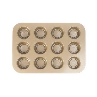 Cuisipro 12-Cup Steel Nonstick Muffin Baking Pan in Brown at Nordstrom