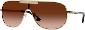 Versace Ladies Black Shield Sunglasses VE2293 1252/13
