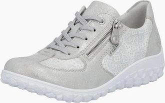 Rieker Womens Rieker Womens Casual Shoe 59501-90 white - Silver - Size: 6