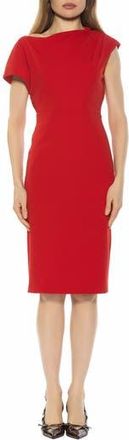 Alexia Admor Althea Sheath Dress in Red at Nordstrom Rack, Size X-Large