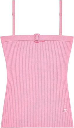 Courr&egrave;ges Mujer, Camisetas, Rosa, Talla: M