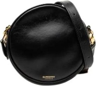 Burberry Pre-owned Crossbody Bag - Dames - Vintage Schoudertas - Zwart - ONE Size - Leer - Vintage