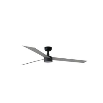 Netlighting Cruiser Extra Large Led Black DC Ceiling Fan 6 Speed Aluminium Blade