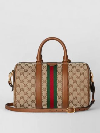 Gucci shoulder bag detachable strap double handles