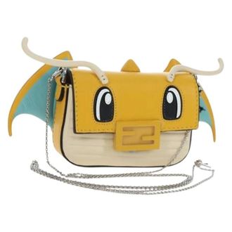 Fendi Pre-owned Vintage Schoudertas - Dames - Pre-owned - Veelkleurig - Maat: ONE Size Leer