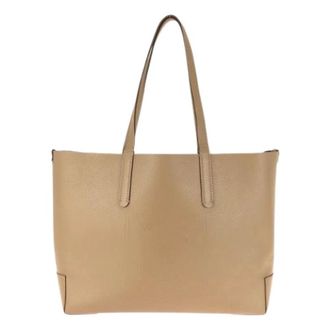 Burberry Pre-owned Tote Bags, female, Beige, Size: ONE SIZE Pre-owned Beige PVC Tote Bag