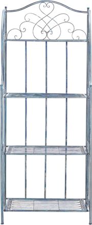 Safavieh Estante hierro de marruecos azul