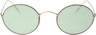 Giorgio Armani Stijlvolle Zonnebril 0Ar 6115T Model - Heren - Zonnebrillen - Geel - 48 MM - Accessoires