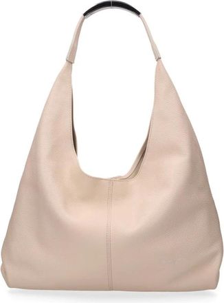 My Best Bags Firenze Shoulder Bags, female, Beige, Size: ONE SIZE Ellisse Medium Shoulder Bag