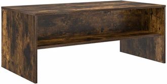 vidaXL Mesa De Caf&eacute; Roble Ahumado 100 X 50 X 40 Cm Vidaxl