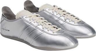 Yohji Yamamoto Gender Inclusive Tokyo Sneaker in Silver Metallic/White/Black at Nordstrom, Size 11.5 Womens