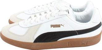 Puma Witte Army Trainer Sneakers - Heren - Sneakers - Wit - 40 1/2 EU - Schoenen