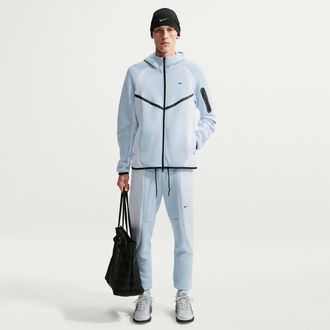 Nike Mens Tech Fleece Color-Block Jogger Pants in Grey | IM5703-328