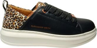 Alexander Smith sneaker Pelle - Dames - Sneakers - Zwart - 38 EU - Leer - Schoenen